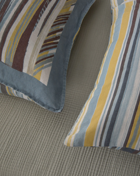 RIG - Square linen cushion by Society Limonta - view 3